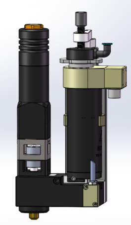 30cc热熔胶同心螺杆阀：LV-100-30cc